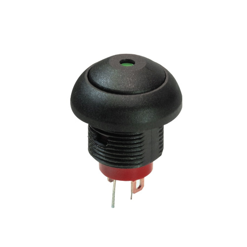 Interruptor de luz redondo impermeable 12mm LED Interruptores de luz