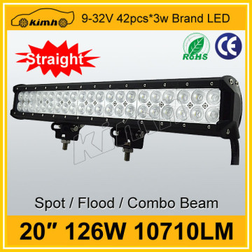 High quality 20" 10710LM 126w lighted led square bar table