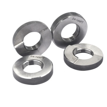 ROKTOOLS 1/4-18 Pipe Thread Ring Gauge - NPT National Pipe Standard