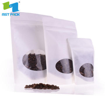 cheap small kraft brown paper ziplock bag price in india