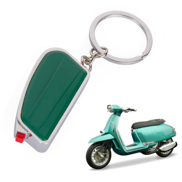 Red Keychain Hanger for Lambretta - Motorcycle Metal Keychain