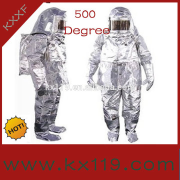 Heat resistant fire protection clothing (500 Degrees Celsius)