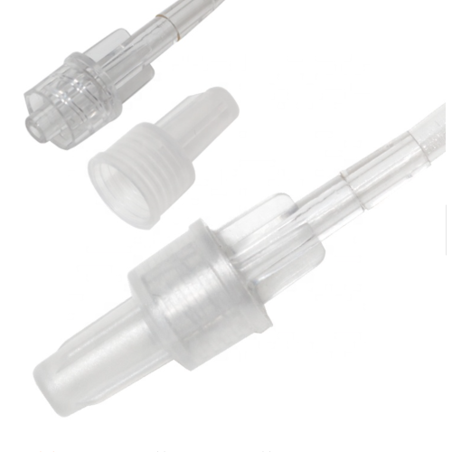 Parts Of Disposable IV Infusion Giving Set