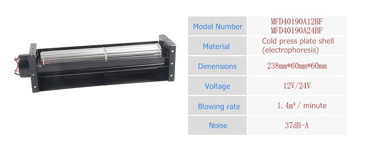 Factory Supply Attractive Price Blade Impeller Cross Flow Blower Fan