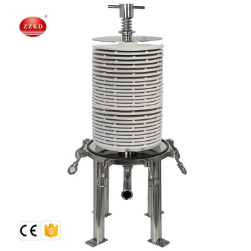 Lenticular Carbon Filter for Beer and Wine