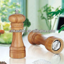 bamboo manual pepper mill