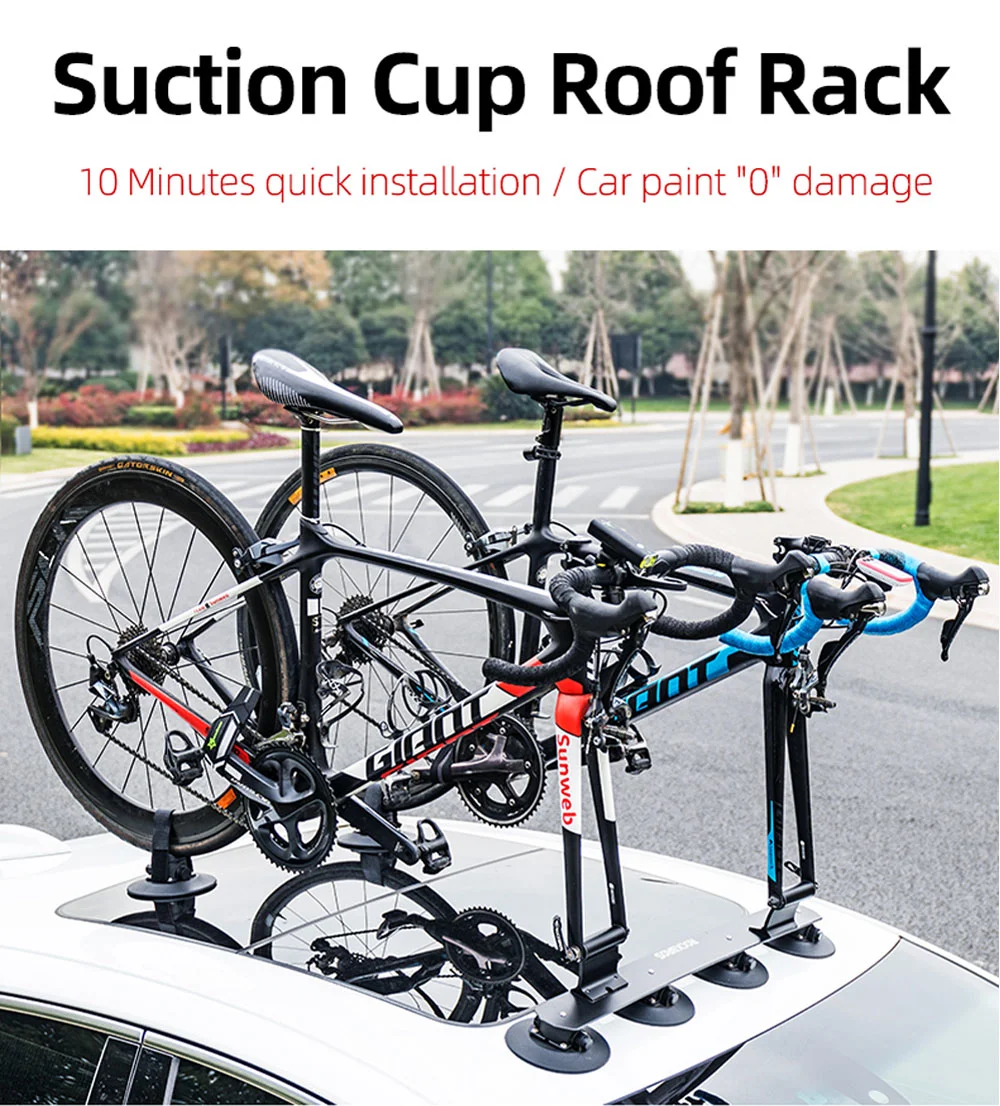 Rockbros Bicycle Racks, Bicycle Accessories, Roof Suction Cup Racks, Bicycle Racks