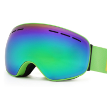 Green Girls Snow Boarding Ski Goggles