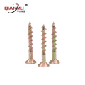 Self Tapping Chipboard Screw Chipboard Screw Yellow Zinc