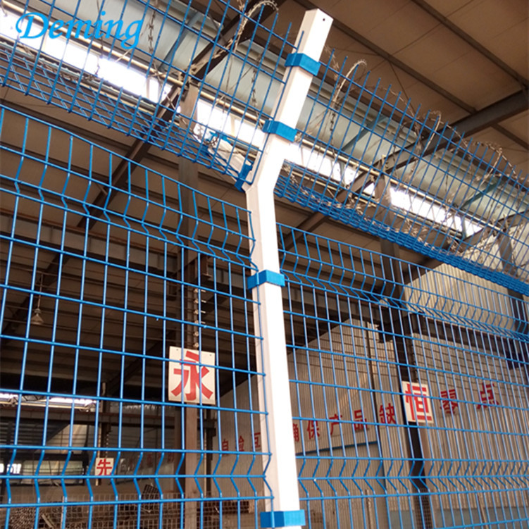 Razor Barbed Wire Welded Airport Galvanized Airport Fence