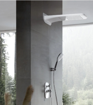 Stainless steel concealed shower set household