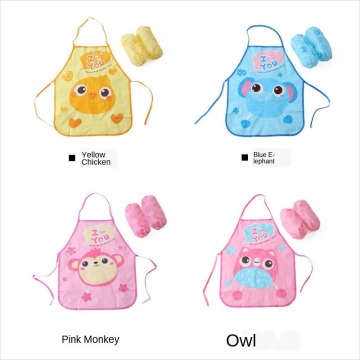 Household Daily Children's Art Painting Apron Kindergarten Baby Painting Coat Waterproof Oversleeve Gown