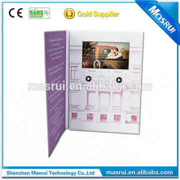 wedding video invitations wholesale / wedding memory book