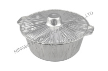 Aluminium foil 250 Pot bowl with foil lid