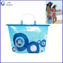 PVC Summer Waterproof Women Beach Handbag Beach Tote Bag Waterproof