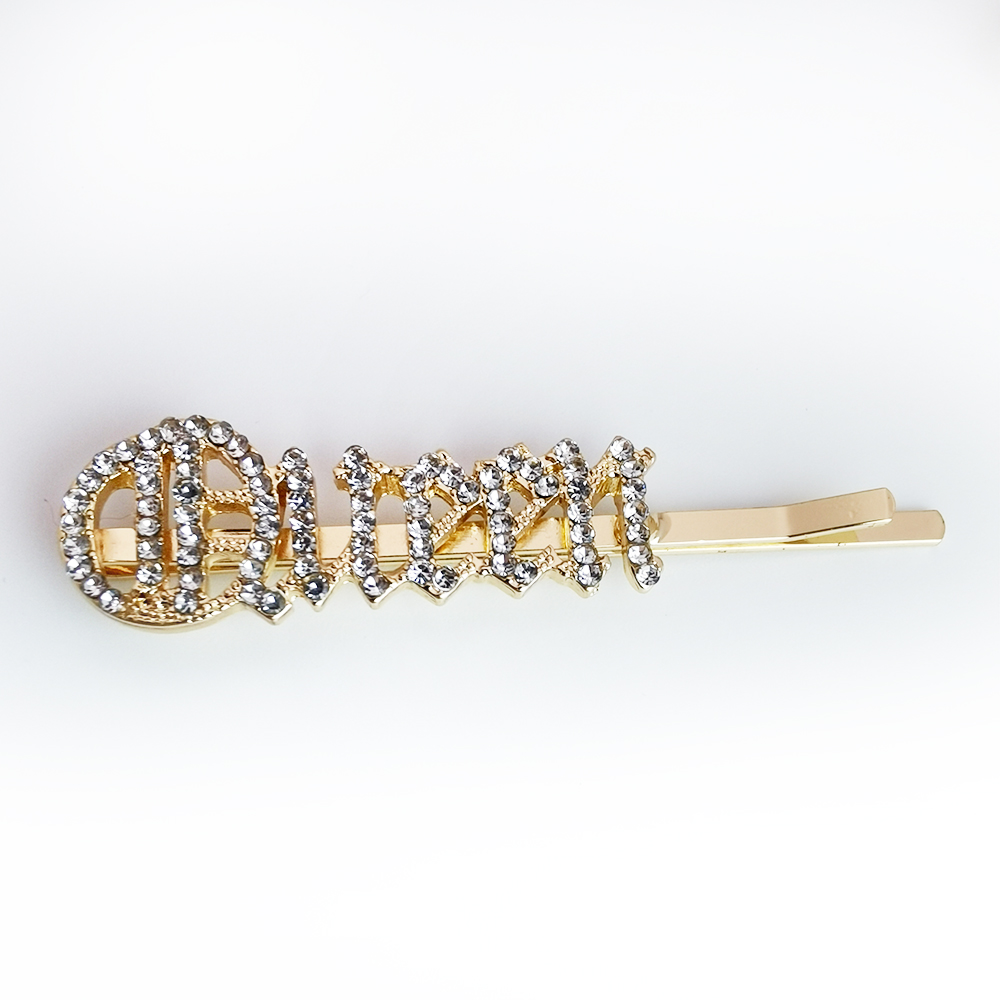 Special Font Old English Font SAVAGE VIBES Bobby Hair Pin letter hair pins with words rhinestone letter pins