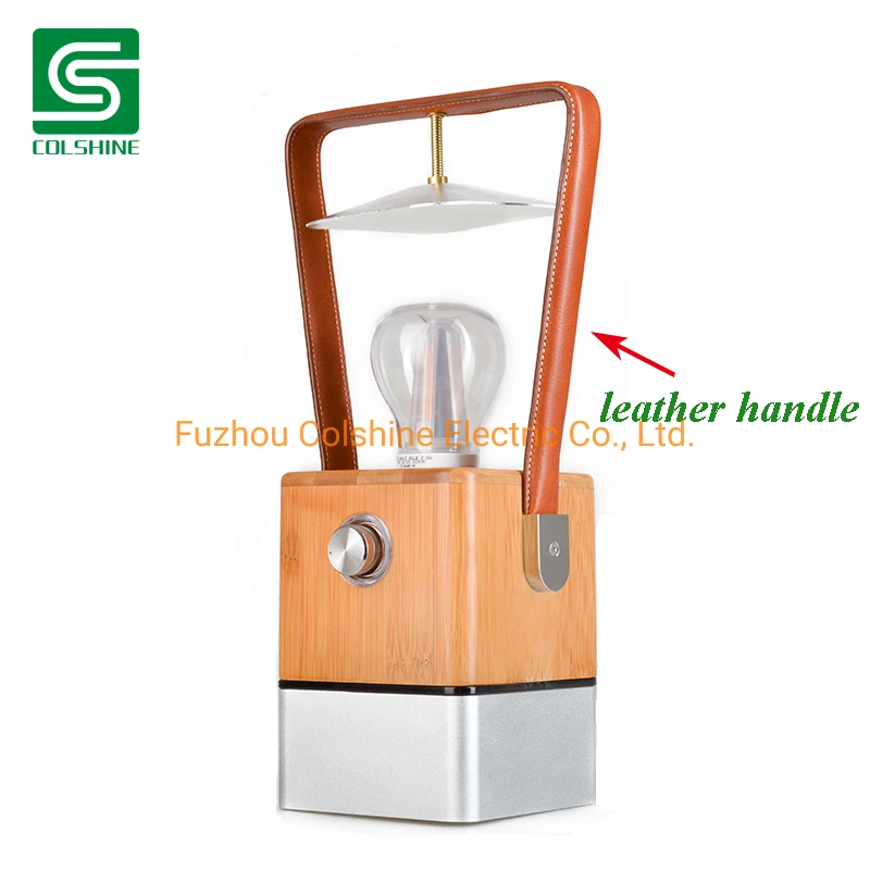 LED Bamboo Lamp Bamboo Light Dimmable Table Lamp