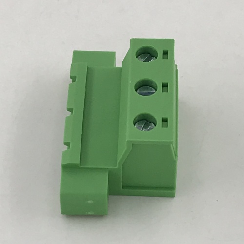 7.62mm pitch terminal block with locking screw holes