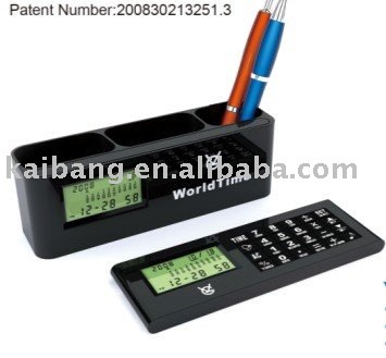 Multifunction Penholder clock