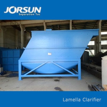 Lamella Clarifier for industry wastewater treatment