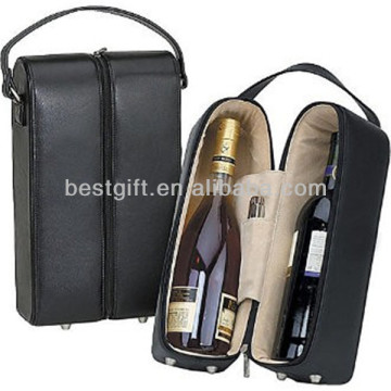 High quality genuine leather wines case
