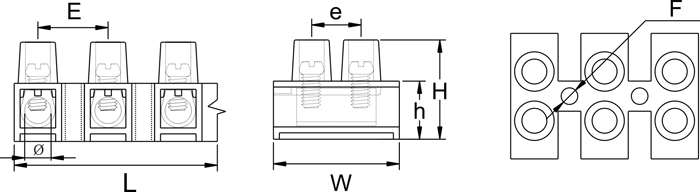 2014 High Quality H U Type Terminal Block