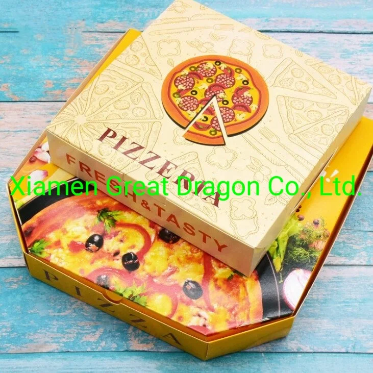 Pizza Box Locking Corners for Stability and Durability (GD-CCB210508)