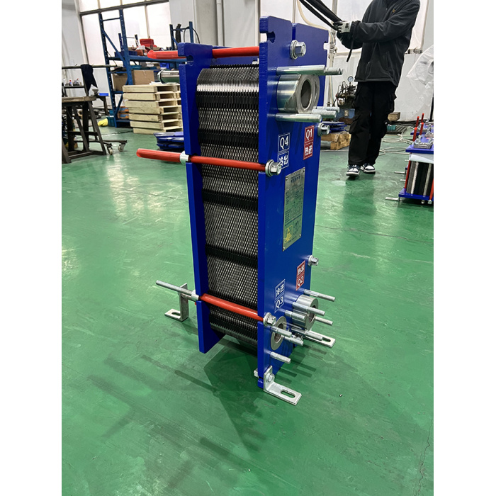 80 plates Gasketed plate heat exchanger