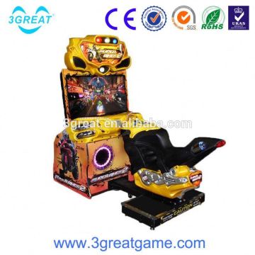 Very popular coin operated motor driving game machine