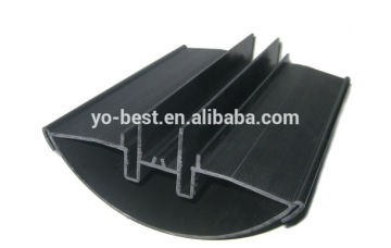 black plastic profile, environmental building material for decoration