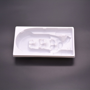 White nasal oxygen tube plastic box packaging