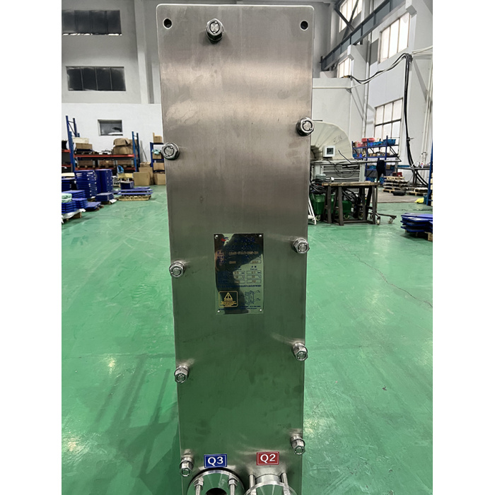 60 plates detachable plate heat exchanger