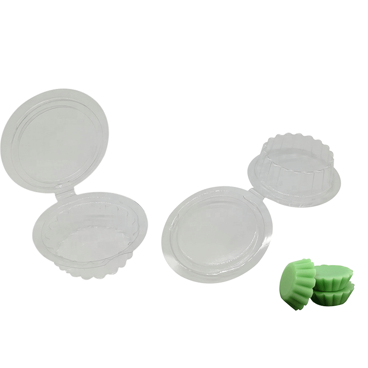 Transparent Blister Round Wax Melt Packaging Box