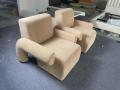 Moderne comfortabele stoel enkele stoel Bankstoelhoek