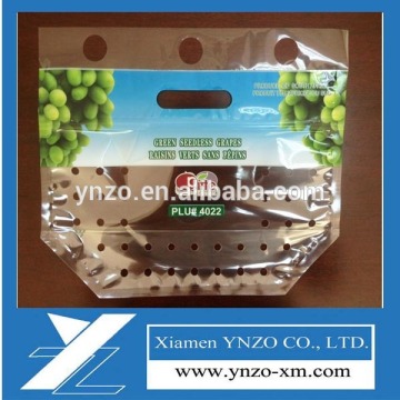 Zipper Plastic Fruit Bag Custom Plastic Packaging