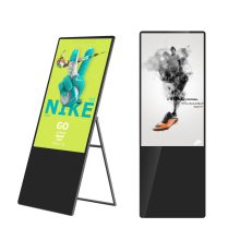 50 inch portable led digital poster display