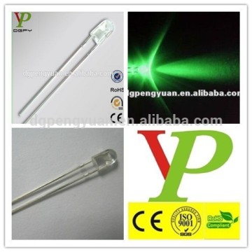 diode led oval 3mm widely usage top brighting