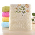 Asciugamano da bagno di ricamo del jacquard del cotone nuovo