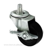 Hot Sale Furniture Caster 3 inch Rubber Rollerblade Office Chair Wheels