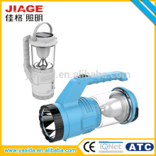 Multifunction solar 5w camping usb rechargeable portable searchlights