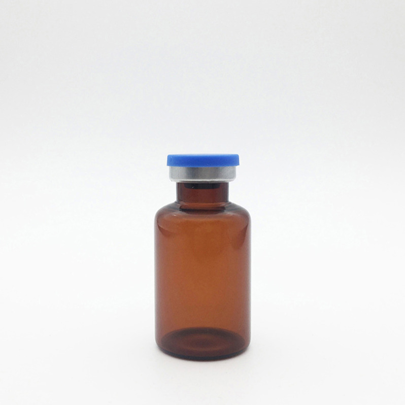 30ml Amber Sterile Evacuated Vials