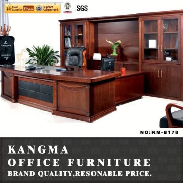 ceo furniture cherry wood luxury wooden bookcase