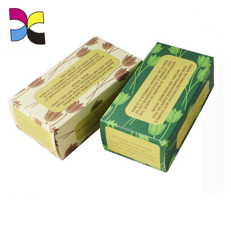 Soap wrap pulp soap box packaging with fashion design service