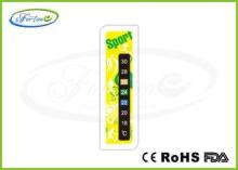 Warmth Test LCD Soft Color Change Clothes Thermometer for S