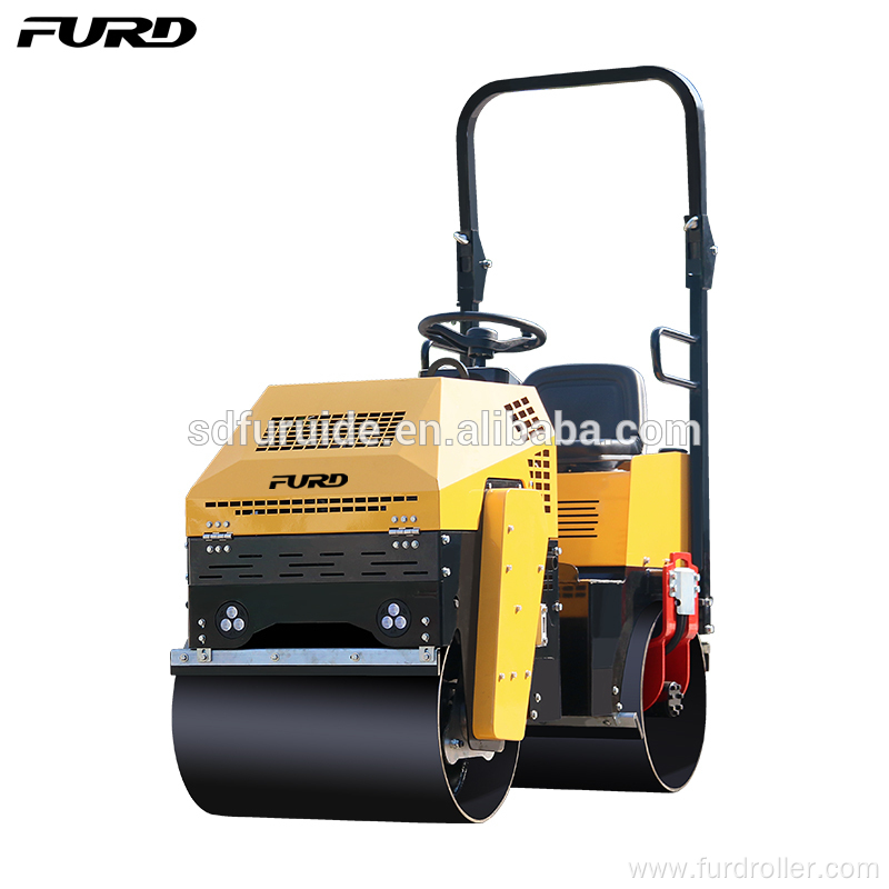 Double drum small vibratory road roller with diesel engine Double drum small vibratory road roller with diesel engine