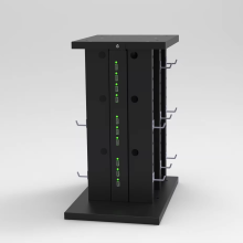 Customizable USB Charging Case for Desk Lamps and Restaurant Storage