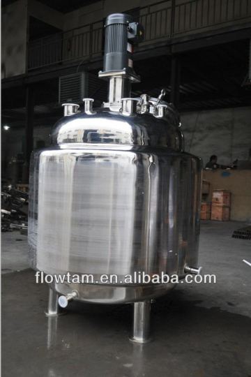 chemical process stainless steel batch reactor