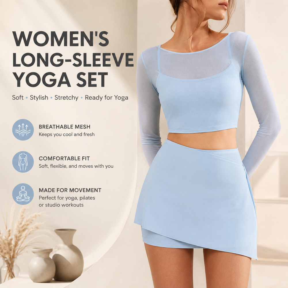 Женский комплект из 2 юбок, укороченный топ Women 2 Piece Skirt Set Crop Top