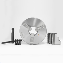 K11 Series Manual Lathe Chuck 3-Jaw Self-Centered with Middle Hole Scroll