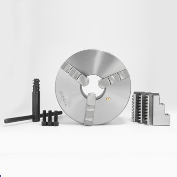 K11 Series Manual Lathe Chuck 3-Jaw Self-Centered with Middle Hole Scroll